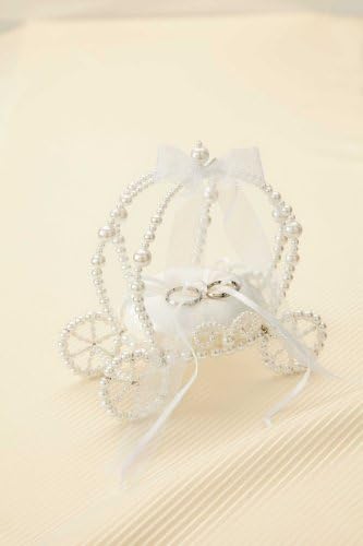 panami Handicraft Kit <Eternal ring pillow> carriage type WW-119 white (japan import)