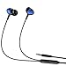 ErgoFit Earbuds in Ear Headphones with Mic Earphones, Ultra Clear Treble, Moving-Coil, Multipurpose Remote, Hands-Free Speakerphone, Volume Control, Siri, for Android, iOS, E128, Black