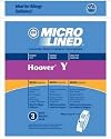 Hoover WindTunnel Upright Type Y Vacuum Bags Microfiltration with Closure - 9 Pack, Compare With Hoover Part # 4010100Y