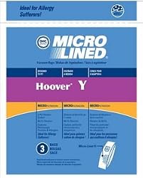 Hoover WindTunnel Upright Type Y Vacuum Bags Microfiltration with Closure - 9 Pack, Compare With Hoover Part # 4010100Y