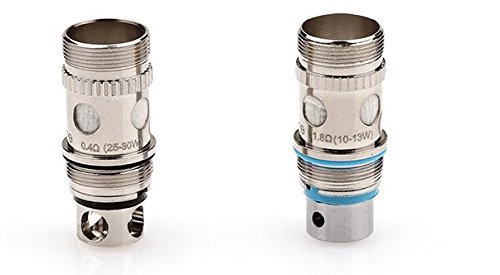 Aspire Coils for Triton v1 &amp; 2 + Atlantis v1/2 5pk, 1.8 Ohms
