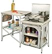 Kampa Commander Camp / Field Kitchen Stand Plus Larder & Waste Bin camping stove stand.