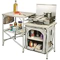 Kampa Commander Camp / Field Kitchen Stand Plus Larder & Waste Bin camping stove stand.