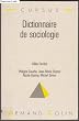 Dictionnaire de sociologie