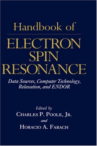 Handbook of Electron Spin Resonance under Nuclear Magnetic Resonance in The Books Store