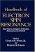 Image: Shopper's Delight: Nuclear Magnetic Resonance in The Books Store ~ Handbook Of Electron Spin Resonance