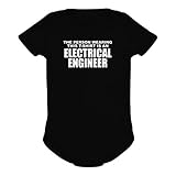 The person wearing this T SShirt is a Electrical Engineer ベビーボディ