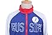 ROLECOS Mens Yuri Plisetsk School Uniform Cosplay Costumes Sports jacket Coat Blue L