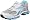Steel/White/Silver/Peek-A-Blue/Malibu Blue/Black