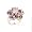 STUDIO 925: *5 POINT MYSTICAL HEARTS IN BLOOM RING*, 6