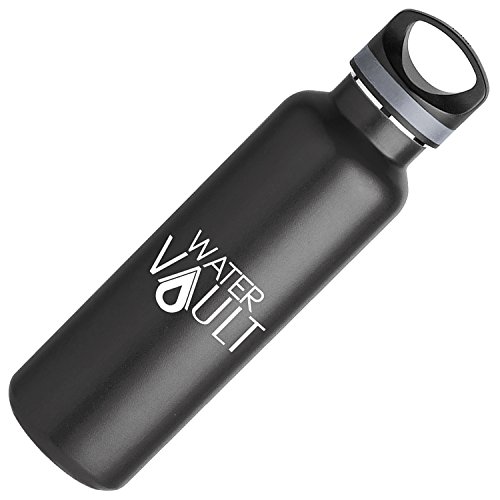 WaterVault K2 Insulated Stainless Steel Water Bottle, Double Wall Vacuum Flask, Standard Mouth, 20-ounce (Assorted Colors)