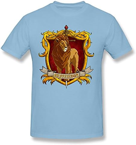 AOLiLiPO Harry Potter Gryffindor O-Neck Shirt For Men