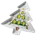 Royal Worcester Clare Mackie 14-inch Tree-Shaped Serving Platter
