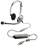 Plantronics DSP-400 Digitally-Enhanced USB Foldable Stereo Headset and Software