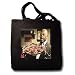 Herman Cain Pizza Pie That Amore Funny Gifts - Black Tote Bag 14w X 14h X 3d