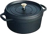 staub ココット ラウンド 20cm ブラック 40509-487(1102025)