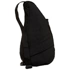 AmeriBag Small Distressed Nylon Healthy Back Bag Tote