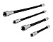 ABN Flexible Socket Extension Cable Flex Bar Ratchet Light Impact Tools 4-Piece Set of 1/4â€ Inch Drive & 3/8â€ Inch Drive