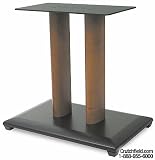 Sanus NFC18 Single 18 center channel speaker stand Cherry
