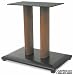 Sanus NFC18 Single 18 center channel speaker stand Cherry
