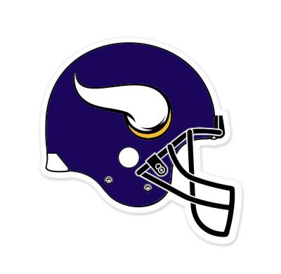 Minnesota Vikings NFL Large Sticker (12
