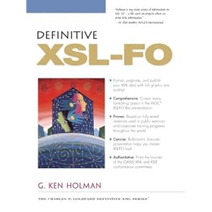 Definitive XSL-FO (Definitive XML)