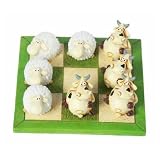 Kitchen & Housewares : Something Different - Noughts and Crosses Game and attractive ornament, Cow Vs Sheep (8 variations to chose from)