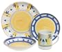 Caleca Zafferano 16-Piece Dinnerware Set, Service for 4