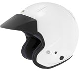 41776ujQIoL. SL160  Arai Classic/c Open Face Helmet 2006   Solid White   Fits Years: 2006   Extra Small Fits Year 2006