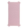NoJo Ribbed Fleece 2-pk. Sheet Savers - Pink