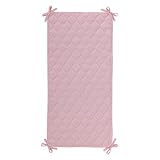 NoJo Ribbed Fleece 2-pk. Sheet Savers - Pink