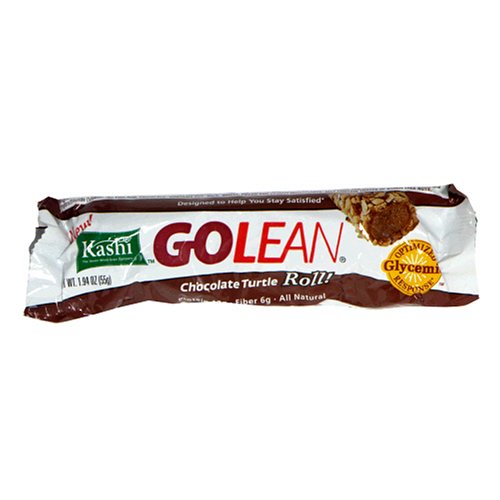 Kashi GOLEAN Roll Bar, Chocolate Turtle Roll, 1.94-Ounce Bars (Pack of 12) by Kashi