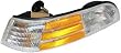 1992-1997 Ford Crown Victoria Left Side Front Only -- Parking Trurn Signal Lamp Light Lx Model, replaces OEM F2AZ13201B Interchange 116-847AL Partslink FO2520124