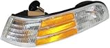 1992-1997 Ford Crown Victoria Left Side Front Only -- Parking Trurn Signal Lamp Light Lx Model, replaces OEM F2AZ13201B Interchange 116-847AL Partslink FO2520124