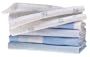5 Pack Receiving Blankets in Blue Assortment