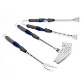 Charcoal Companion 3-Piece Angler Grill Barbecue Tool Set - 3-Piece
