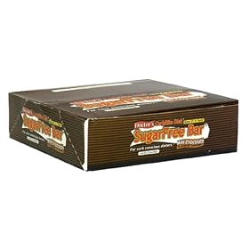 Doctor's CarbRite Diet Sugar Free Bar, Milk Chocolate, 3 Ounce Bar (Pack of 12)