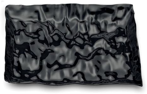EMI Yoshi EMI-CP2-BLACK Plastic Square 2-1/2" Tray - 120 / CS