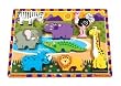 Deluxe Wooden Safari Chunky Puzzle by Melissa and Doug