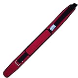 Lycra Straight Weightlifting Sports Belt support and fitness Belt Red Large