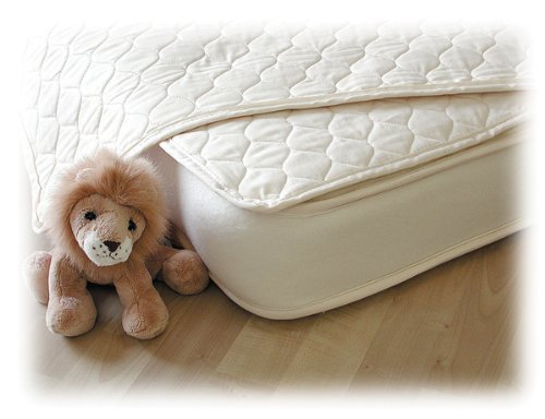 Naturally Organic Cotton Mattress Pad - Crib (only available through The Clean Bedroom)