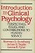 Introduction to Clinical Psychology: Perspectives, Issues and Contributions to Human Service
