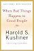 When Bad Things Happen to Good People