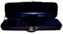 Strauss Violin Oblong Wooden Case 3/4 Blue