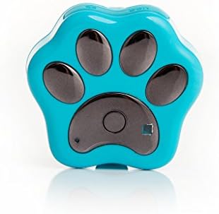 Pet Tracker,Breezesmile(TM) Anti-lost Smart Wifi GPS Pet Tracker Collar Attached Safety Alarm IP66 Waterproof for Dog Cat with App Control（Blue)