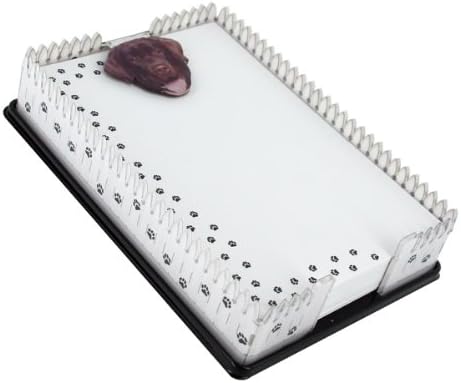 Got Yo Gifts Chocolate Lab Note Box, 4 by 6-Inch