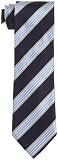 Trump Men's Worsted Wool Fancy Stripe Tie,Navy,One Size