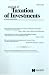 Journal of Taxation of Investments