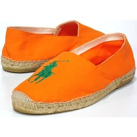 Click here to buy Polo Ralph Lauren 'Karl' Big Pony Casual Shoes Mens 10 - Orange by Polo Ralph Lauren.