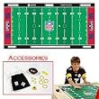 NFLR Licensed Finger FootballT Game Mat - Giants - Toys & Games > Finger FootballT > NFL NFC